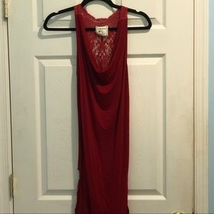 Bodycon high slit dress